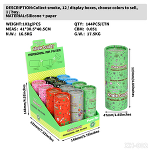 Đa màu sắc sạch hiệu quả hút thuốc di động lọc với nhựa hộp lưu trữ khói Collector thuốc lá cửa hàng phụ kiện - Product Image 6