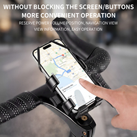 Support de téléphone à six griffes TOSUOD pour vélo, résistant à la rouille, angle de vue réglable, antichoc