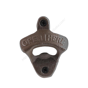 Ouvre-bouteille mural vintage en fer rustique bronze style antique C431 – Outil utile pour cuisine et bar – Vente en gros - Product Image 5