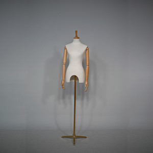 ชุดเดรสผ้าสำหรับผู้หญิง,เสื้อคลุมหุ่นไม้แบบเย็บปรับได้ปรับได้เองแบบครึ่งตัวสำหรับผู้หญิงผู้ใหญ่ - Product Image 4