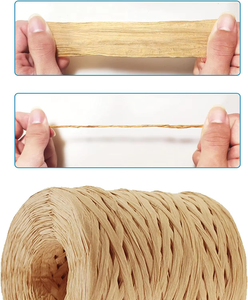 Raffia Giấy Thủ Công Ribbon đóng gói giấy twine, buộc quà tặng, hoa và hàng thủ công - Product Image 2