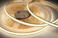 Bande LED COB à longueur de coupe libre 12V 24V 8mm, CRI 90Ra élevé, 528 puces/m, Blanc naturel 4000K
