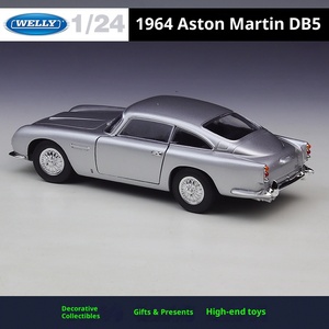 WELLY 1:24 <span class=keywords><strong>1964</strong></span> <span class=keywords><strong>Aston</strong></span> <span class=keywords><strong>Martin</strong></span> DB5, Coche de Juguete de Metal Fundido a Presión, Modelo de Aleación Metálica para Coleccionistas, Regalo, Venta al Por Mayor - Product Image 3
