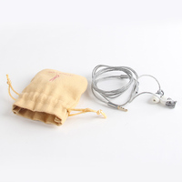 Pochette sac Logo impression personnalisée petit porte-cadeau lunettes de soleil tissu doux microfibre lunettes de soleil bijoux pochette à cordon