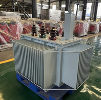 Transformateur triphasé scellé S11 11 kV 1000 kVA à deux enroulements immergé dans l'huile, anti-corrosion, refroidissement ONAF, 50 Hz, pour projets électriques
