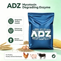 Enzymes dégradatrices de mycotoxines pour l'alimentation animale : améliore la ponte et la taux d'éclosion, prévient la gastrite aviaire adeno-gésinaire, matière première pour l'alimentation.