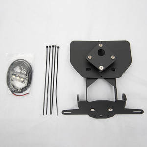Support de plaque d'immatriculation XXUN support de cadre de queue de moto avec lumière LED pour SUZUKI <span class=keywords><strong>Katana</strong></span> GSX-S1000 <span class=keywords><strong>GS</strong></span>-XS1000 G-SXS1000 19-21 - Product Image 3