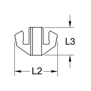 KS TOOLS Tête de sertissage pour fiches WE non blindées 8P8K / RJ45 - Product Image 2