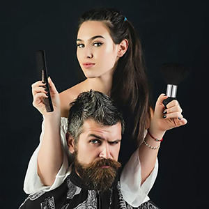 Delantal de peluquería para <span class=keywords><strong>barber</strong></span>ía, capa de corte impresa personalizada para peluquería - Product Image 5