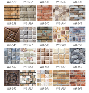 Panneau mural en <span class=keywords><strong>PVC</strong></span> gaufré, carrelage mural en <span class=keywords><strong>PVC</strong></span> gaufré imperméable, autocollant mural en <span class=keywords><strong>PVC</strong></span> - Product Image 5