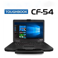 Ordinateur portable de diagnostic Toughbook CF54 CF-54 I5 8G 1TB pour chariot élévateur, excavatrice, chargeuse, outil de diagnostic pour excavatrice