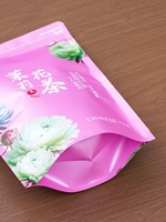 Sachets d'emballage personnalisés pour thé - Sachets souples en BOPP/AL/PE de qualité alimentaire, imprimés par gravure, pour thé en vrac et café, avec fermeture éclair anti-humidité