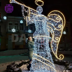 Lámpara LED 3D Impermeable para Exteriores, Decoración Navideña, IP65, Personalizable, para Paisajes - Product Image 3