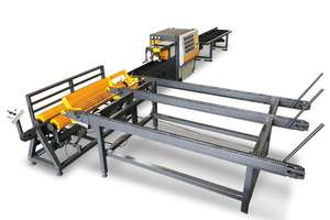 מחיר טוב עץ עגול מכונת חיתוך מסור מכונת מסור אוטומטית עץ עגולה - Product Image 2