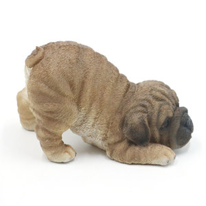 Conception personnalisée américain chien figurines france <span class=keywords><strong>bouledogue</strong></span>, résine chien figurines à francais $ - Product Image 3