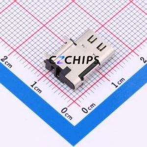 GT-USB-7092B USB Connector SMD Connector ( Connector Type: Type-C )( Protocol Standard: USB 3.1 )( Gender: Female ) - Product Image 2