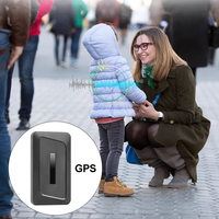 Localizador GPS Mini en Tiempo Real para Trabajadores Solitarios, Dispositivo de Rastreo AGPS con Botón SOS, Plástico