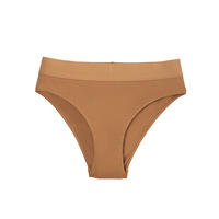 Yicheng - Bragas de algodón sin costuras sexys con logo personalizado, estilo brasileño, de patrón liso, para venta al por mayor