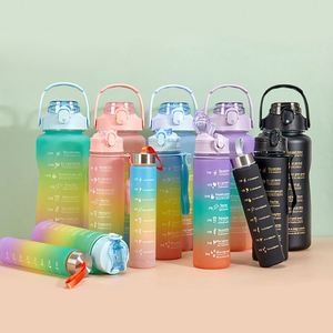 ขวดน้ำออกกำลังกาย 3-in-1 ลดราคาพิเศษ ความจุเยอะ สีไล่ระดับ ทนความร้อน เหมาะสำหรับแคมป์ปิ้ง - Product Image 2