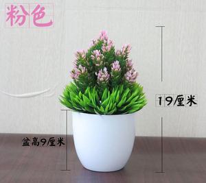 Mini maceta de lavanda de imitación para plantas, maceta de lavanda Artificial para decoración del hogar, fiesta, boda, jardín, oficina, decoración de Patio - Product Image 5
