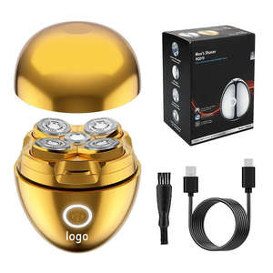 Maquinilla <span class=keywords><strong>de</strong></span> afeitar <span class=keywords><strong>de</strong></span> cabeza <span class=keywords><strong>de</strong></span> cinco hojas flotante IPX6 impermeable <span class=keywords><strong>de</strong></span> doble uso OEM, <span class=keywords><strong>afeitadora</strong></span> magnética con motor <span class=keywords><strong>de</strong></span> gran potencia en forma <span class=keywords><strong>de</strong></span> huevo para uso masculino y femenino - Product Image 2