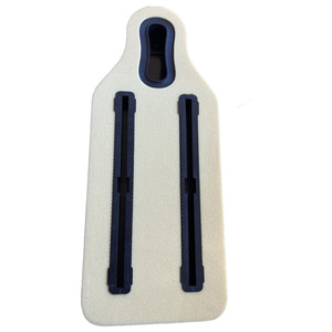 Boîtier de fixation pour aileron de kiteboard avec noyau en PVC et poignée, pour utilisation en eaux océaniques - Product Image 1