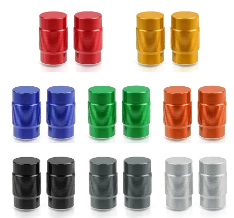 Motorcycle Accessories Aluminum Vehicle Wheel Tire Valve Stem Covers For HONDA YAMAHA BMW KAWASAKI FITS FOR MOST MOTORBIKE