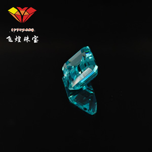 Gioielli Feihuang: Tormalina Coltivata Paraba 810mm, Taglio Ottagonale Rettangolare Lucidato, <span class=keywords><strong>Pietra</strong></span> Sciolta di Grado Premium; Vendita Diretta - Product Image 4