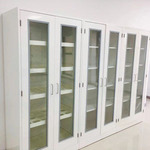 Oem מעבדה ריהוט מתכת כימית גבוהה ארון אחסון ארון כלי אחסון ארון אחסון - Product Image 1