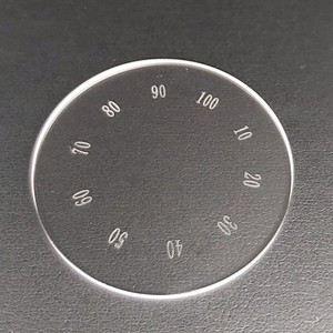 นาฬิกาข้อมือกระจกคริสตัลแซฟไฟร์สีแบบปรับแต่งได้ - Product Image 3