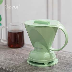 Clever Dripper Mr. Cafetera de goteo Clever Commercial, color verde manzana, trapezoidal, de plástico, 500 ml, para buffet de hotel, gran volumen. - Product Image 6