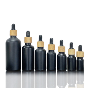 Botellas de Vidrio Cilíndricas Redondas Personalizables de 5ml, 15ml, 30ml, 50ml con Gotero, Muestra Gratis para Esencia Cosmética - Product Image 4