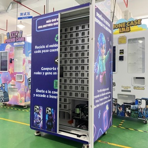 Datang ngoài trời tự phục vụ trường hợp điện thoại máy bán hàng tự động công suất 300 600 giám sát từ xa nhiều tùy chọn thanh toán SDK - Product Image 5