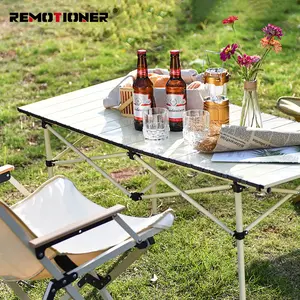 Wholesale Multifunctional Portable Camping Foldable Picnic Outdoor Folding Dining Table For BBQ Party Kitchen