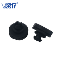 Voir e-PTFE Snap-in Rond Noir Plastique IP67 IP69K Étanche Pressing Air Vent Plug Balance Pressure Valves