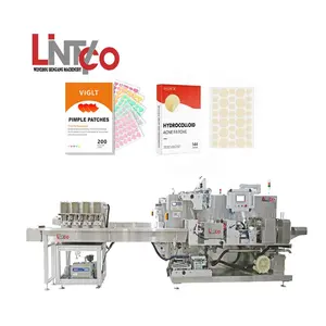 LINTYCO BG400 beyaz şeritler diş transdermal yamalar fermuarlı çanta formu sarma makinesi plastik sarma makinesi sızdırmazlık makineleri