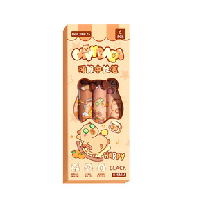 Stylo gel effaçable Moka 0,5 mm encre noire pour l'école, les enfants et le bureau - Product Image 2
