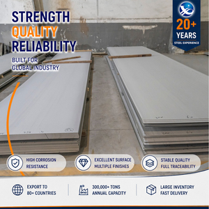 ISO Certified 316L 321 Embossed 1.5mm x 1500mm Skin Passed Stainless Steel Sheet of Building Materials - Product Image 1