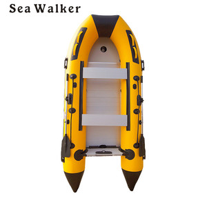 Produttori che vendono Ce 4.3 m barche gonfiabili zattera materiale PVC con pavimento in alluminio di alta qualità <span class=keywords><strong>gommone</strong></span> per la vendita - Product Image 5