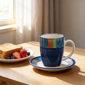 Fábrica <span class=keywords><strong>de</strong></span> Tazas <span class=keywords><strong>de</strong></span> Café <span class=keywords><strong>de</strong></span> Cerámica / Tazas Azules al por Mayor <span class=keywords><strong>de</strong></span> Shandong / Marca HARVIT - Product Image 3