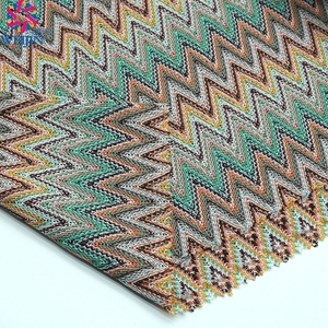 Mới Tùy Chỉnh Bán Buôn Chất Lượng Cao Thiết Kế Của Phụ Nữ Dệt Jacquard Ren Dệt Kim Lưới Vải Sân Khấu Quần Áo Mặc Giản Dị - Product Image 3