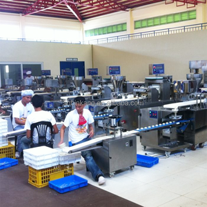 เครื่องผลิตขนมปังแผ่นอัตโนมัติสำหรับอุตสาหกรรม พร้อมระบบควบคุม PLC และมอเตอร์ ผลิตจากสแตนเลสเกรดอาหาร - Product Image 2