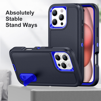 Coque de protection robuste Defender pour iPhone 17 Pro Max, antichoc 3-en-1, compatible avec iPhone 16, 15, 14, 13, 12, 11
