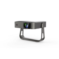 Auto Focus Mini WiFi 6 BT Proyector portátil 1080P Soporte 4K Película 360 ° Giratorio HD USB Keystone Auto Keystone Pequeño proyector