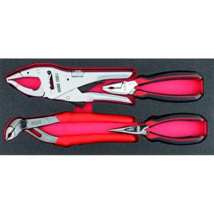 USAG - U05191003 Surtido de módulos de espuma bicolor con alicates (4 piezas) -EAN 8001150030611 OTROS CONJUNTOS DE HERRAMIENTAS - Product Image 1