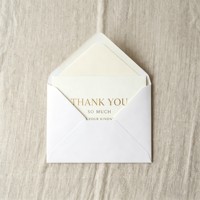 Carte de remerciement personnalisée avec logo et enveloppe, carte de vœux en papier de luxe, impression de cartes-cadeaux pour emballages professionnels et événements