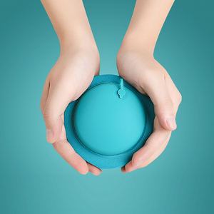 Almohada de Viaje en Forma de U, Inflable Automática, para Avión y Auto, Almohada Circular Plegable, Tipo Presión, Cojín para Cuello - Product Image 2