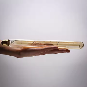 Bombilla Incandescente <span class=keywords><strong>Vintage</strong></span> Edison T30 de Filamento, 300mm, 220V, 25W, E27, Tubo Largo, Bombilla Edison T300, Lámpara Retro T9 - Product Image 3
