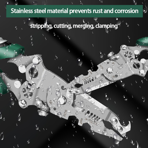 Pelacables multifuncional Herramientas especiales de <span class=keywords><strong>electricista</strong></span> Cortadores de alambre de Punta aguja Alicates de <span class=keywords><strong>electricista</strong></span> Pelacables - Product Image 4