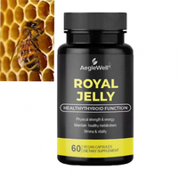 Aeglewell OEM Private Label Royal Jelly Vegan Capsules : Complément Alimentaire pour Renforcer l'Immunité, l'Énergie et la Santé Reproductive